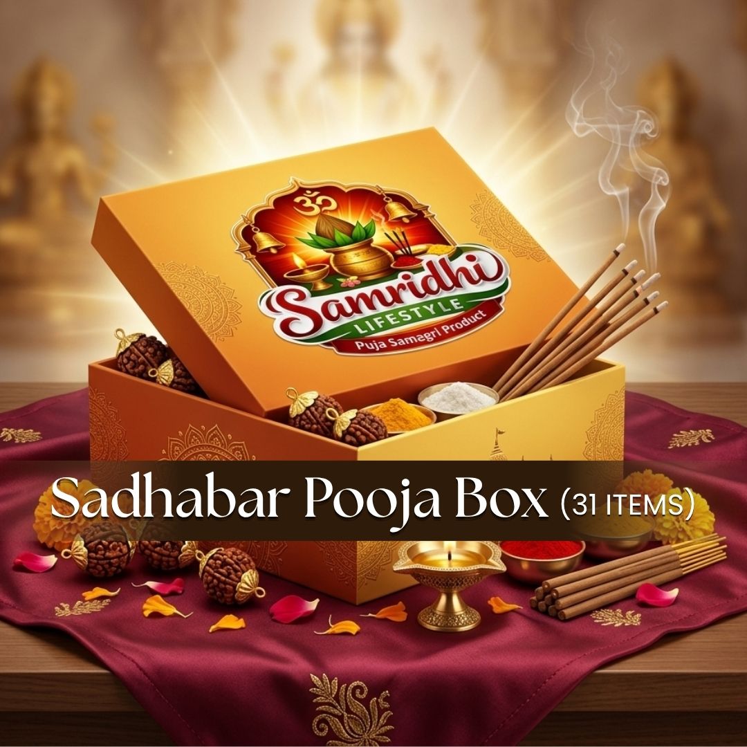 Sadhabar Pooja Box (31 Items) – All-in-One Ritual Samagri Kit