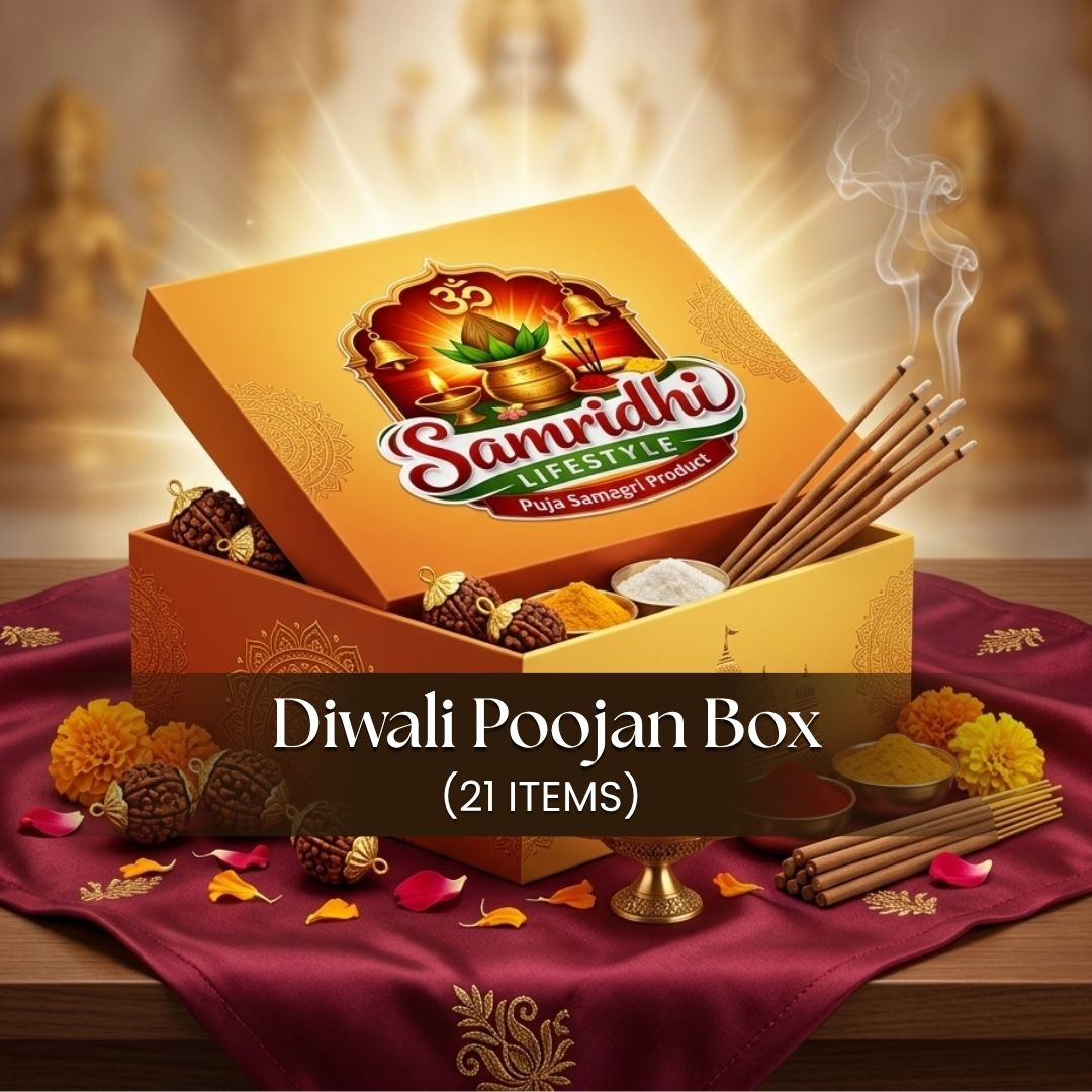 Sanatan Diwali Poojan Box (21 Items) – Complete Ritual Kit